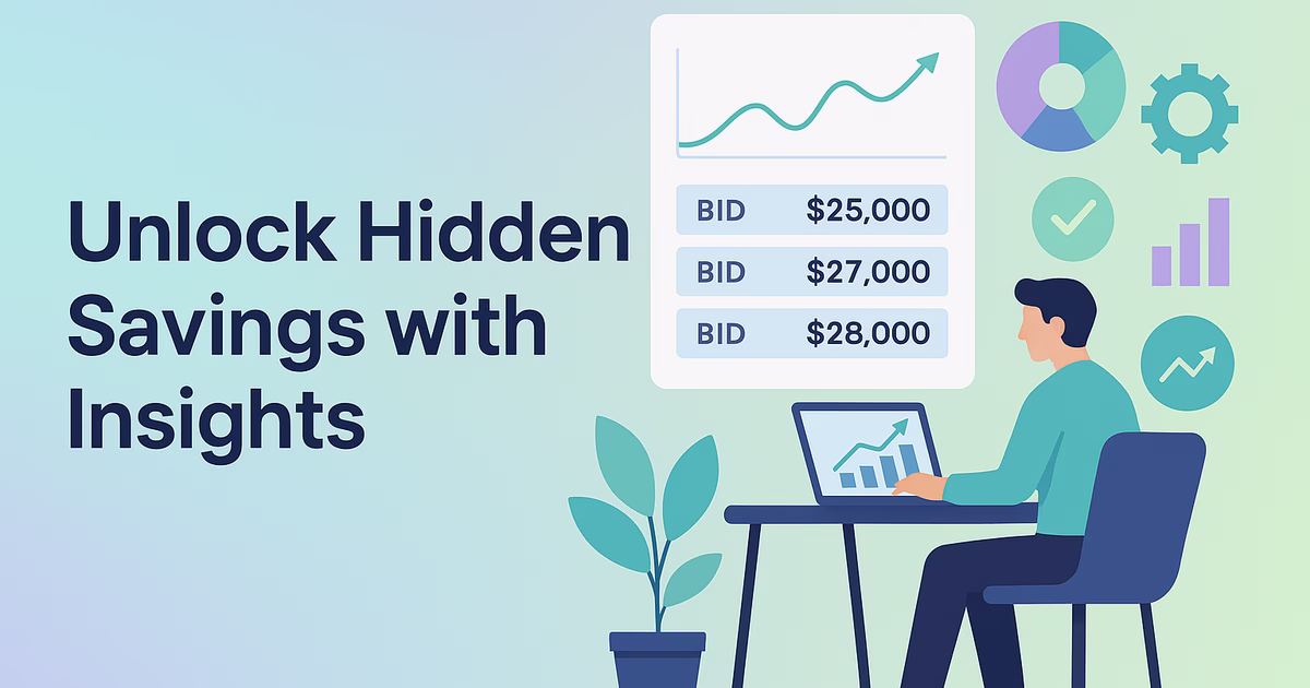 Post-Auction Analytics: Turn Bid Data into Negotiation Power