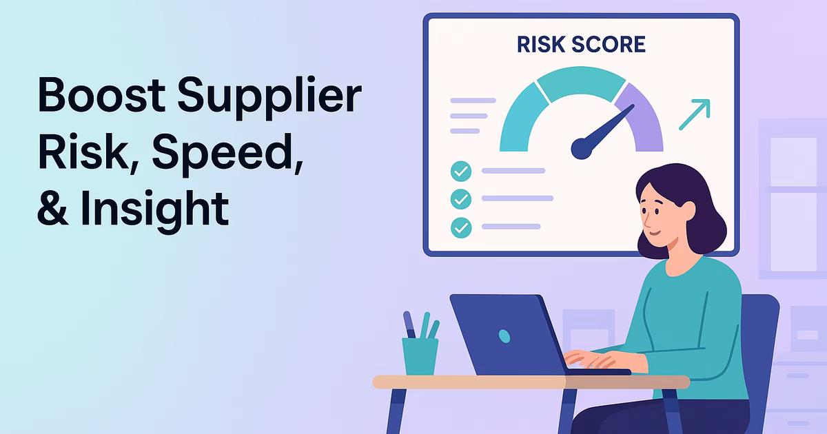 Automated Risk Scoring: Prioritizing High-Risk Suppliers