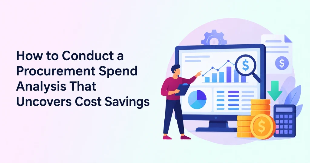 How to Conduct a Procurement Spend Analysis That Uncovers Cost Savings